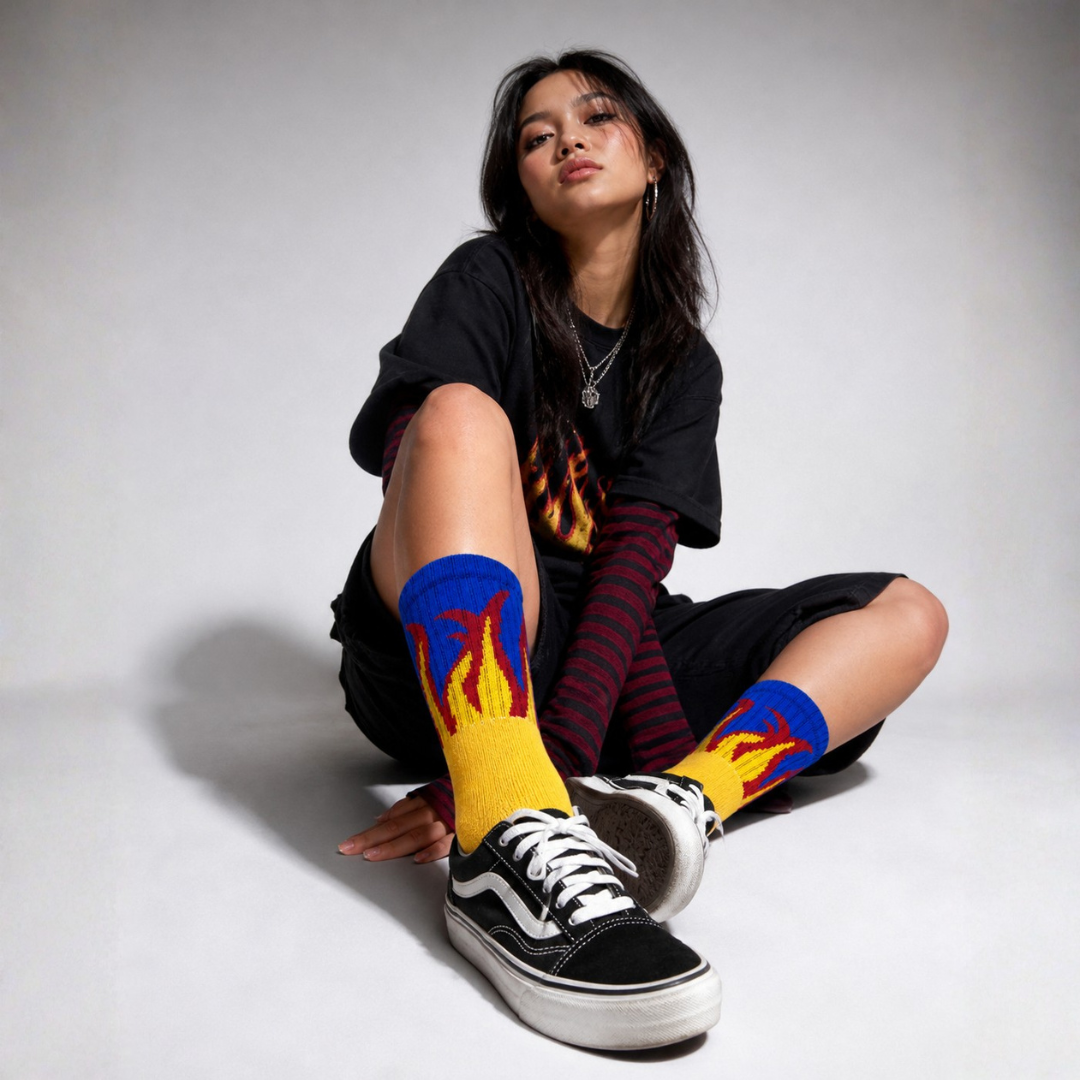 Fire Socks  Pack of 6