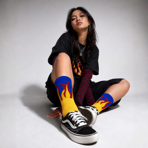 Fire Socks  Pack of 6