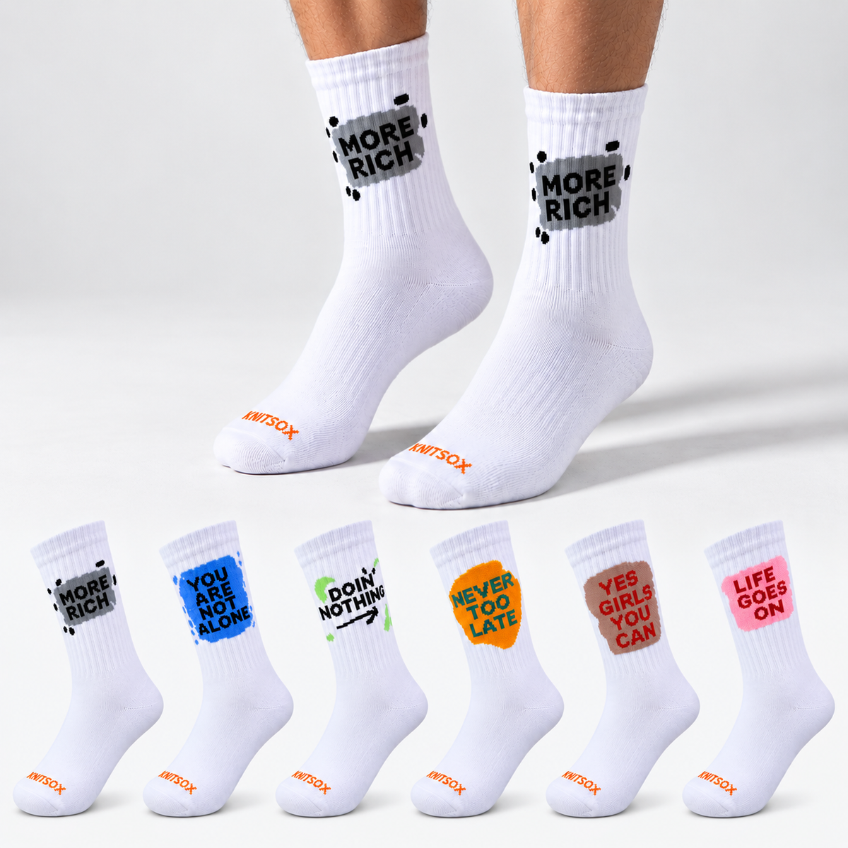 Thought socks pack of 6 | Special Edition