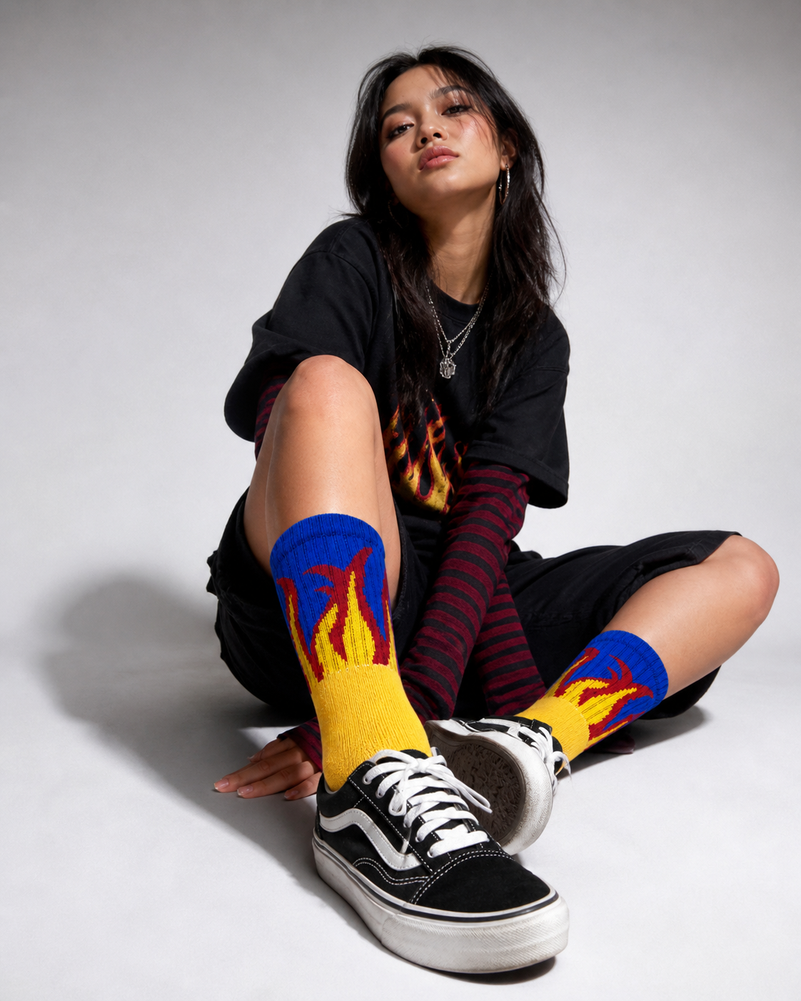 Fire crew socks (Pack of 6 pairs)