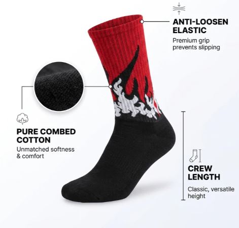 Fire socks 2.0